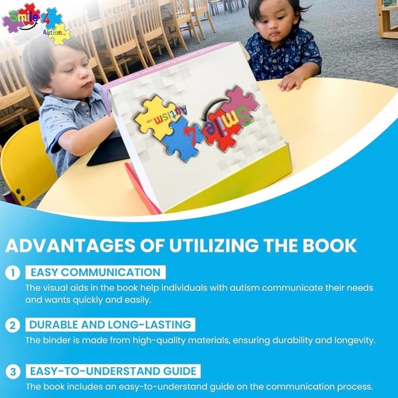 NWOT Autism Communication Board - Multicolor- PECS for Non Verbal/Autistic Child - Picture 6 of 10